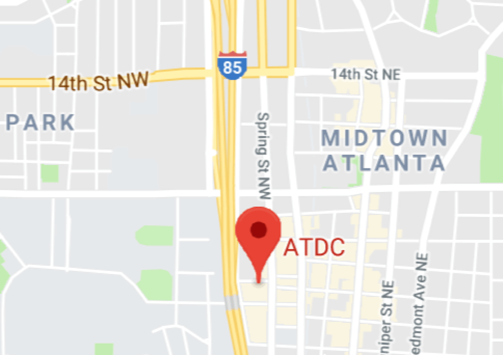 ATDC location map